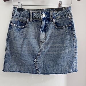 Denim Blue Skirt